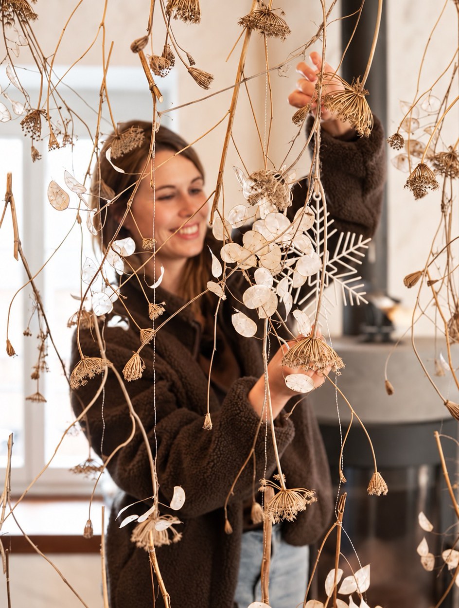 Magali Egger dans son atelier